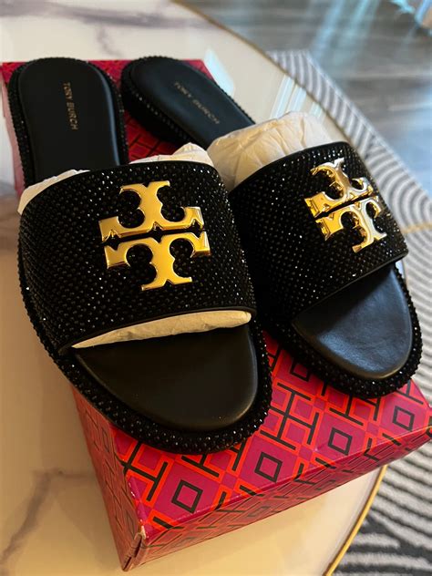 tory burch everly slides.